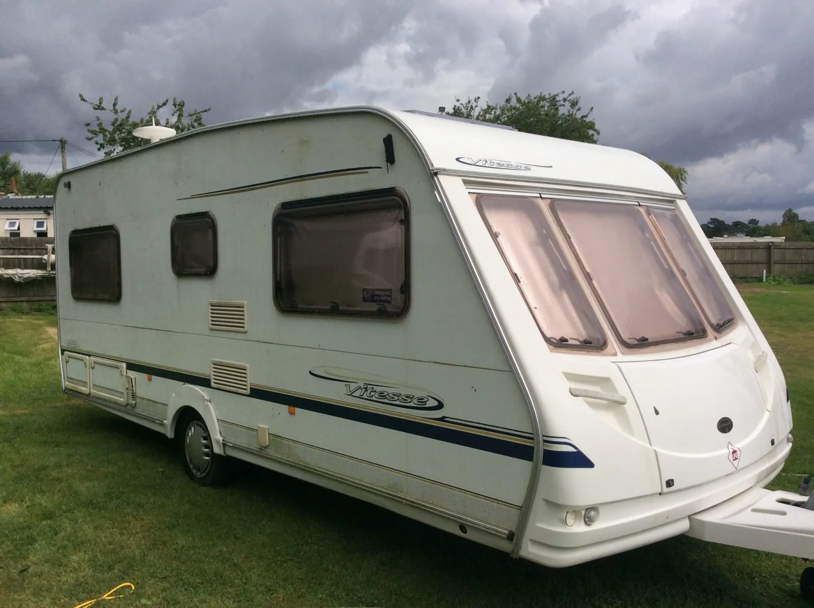 Caravan Cleaning Swindon Before